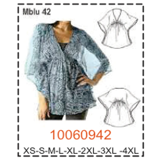 MOLDE BLUSAS - MUJER - 1