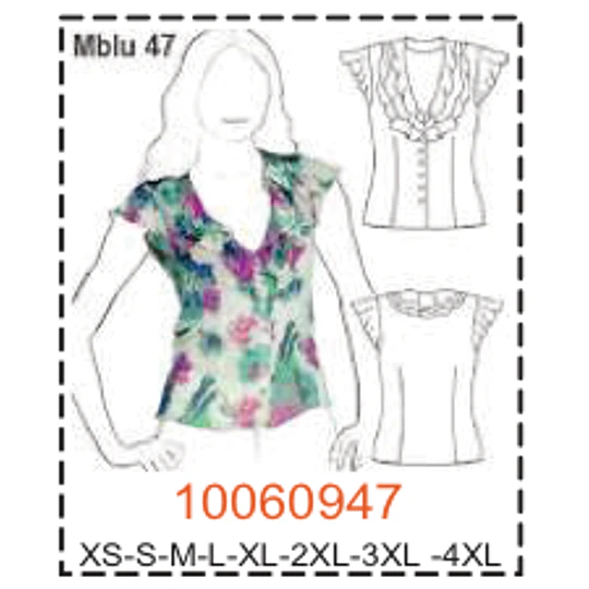 MOLDE BLUSAS - MUJER - 1
