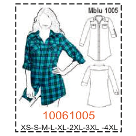 MOLDE BLUSAS - MUJER - 2
