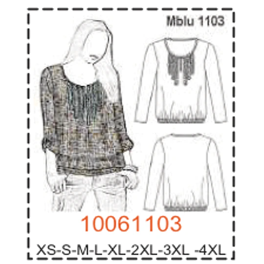 MOLDE BLUSAS - MUJER - 2