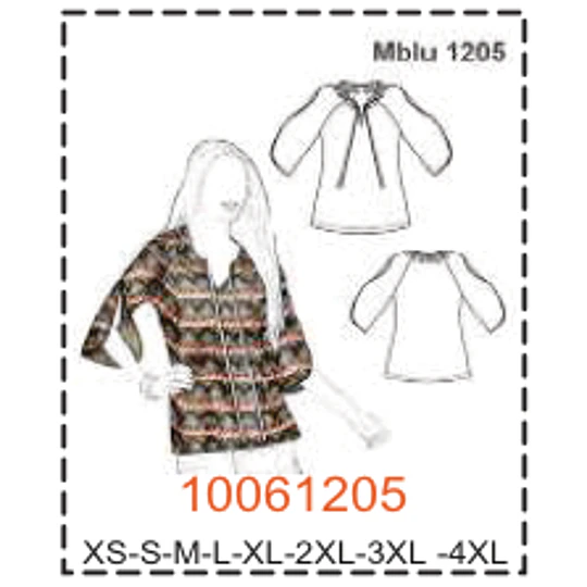 MOLDE BLUSAS - MUJER - 2