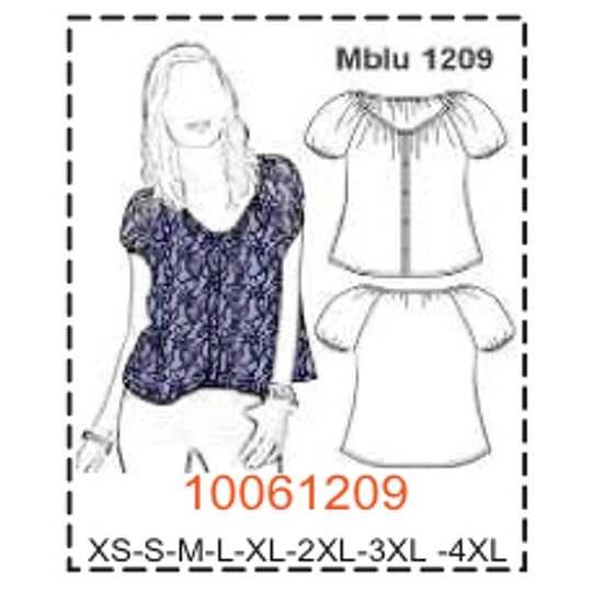 MOLDE BLUSAS - MUJER - 2
