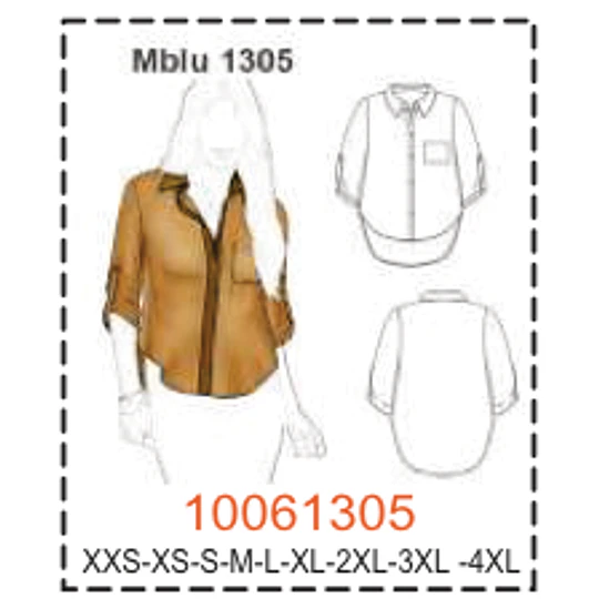 MOLDE BLUSAS - MUJER - 2