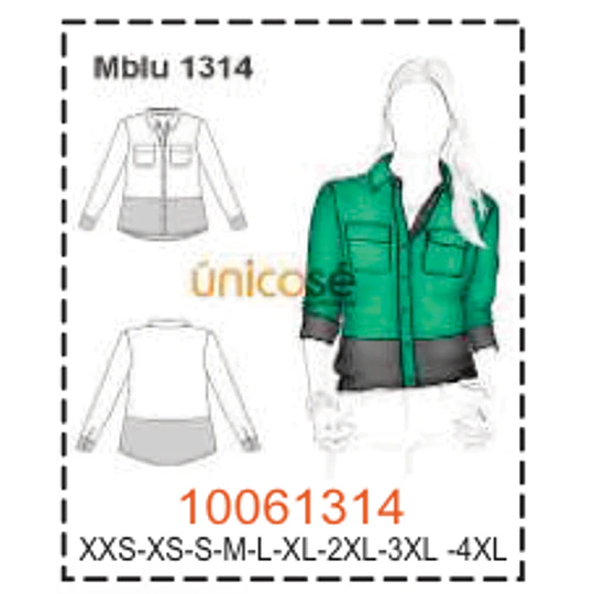 MOLDE BLUSAS - MUJER - 2
