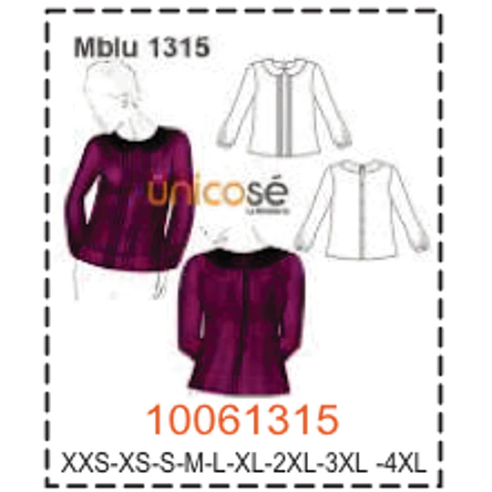 MOLDE BLUSAS - MUJER - 2