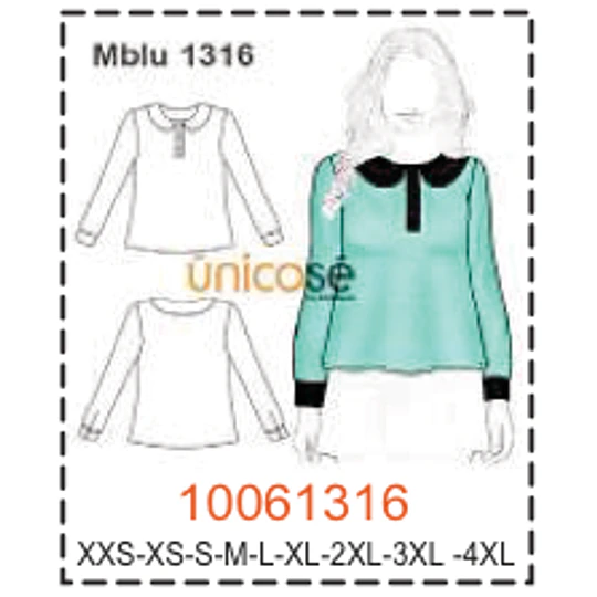MOLDE BLUSAS - MUJER - 2
