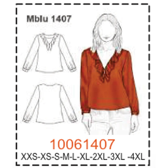 MOLDE BLUSAS - MUJER - 2