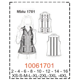 MOLDE BLUSAS - NIÑA - MUJER