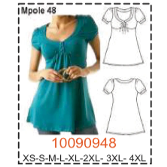 MOLDE POLERAS - MUJER - 1