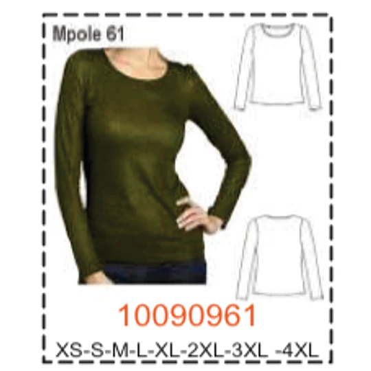 MOLDE POLERAS - MUJER - 2