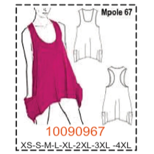 MOLDE POLERAS - MUJER - 2