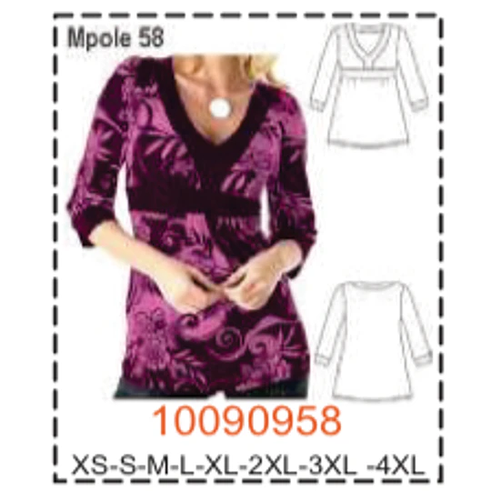 MOLDE POLERAS - MUJER - 2