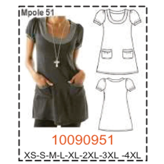 MOLDE POLERAS - MUJER - 2