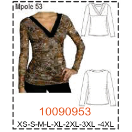 MOLDE POLERAS - MUJER - 2