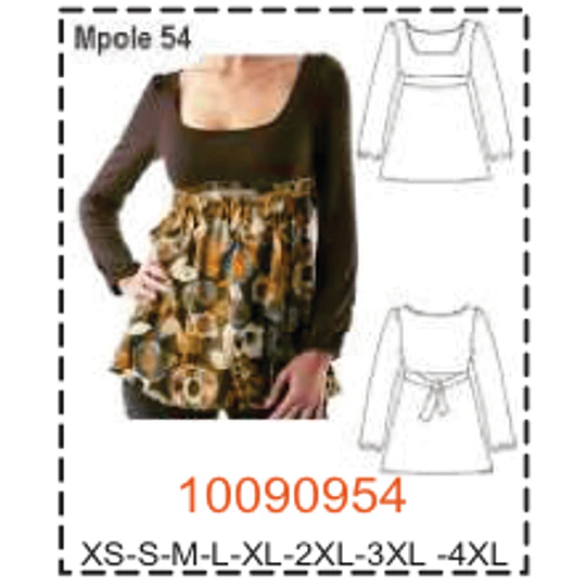 MOLDE POLERAS - MUJER - 2