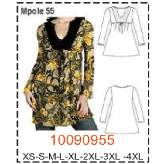 MOLDE POLERAS - MUJER - 2