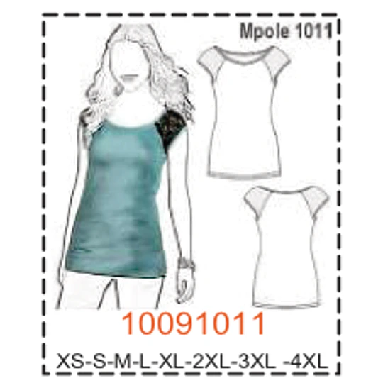 MOLDE POLERAS - MUJER - 2