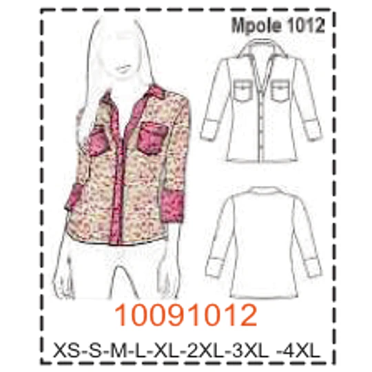 MOLDE POLERAS - MUJER - 2