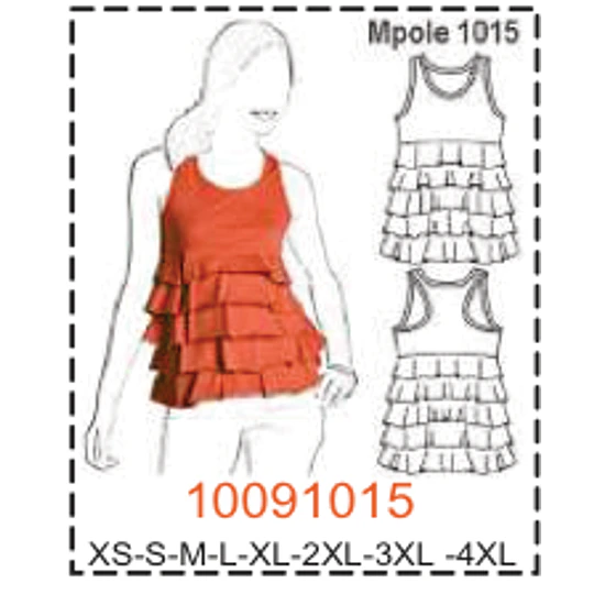 MOLDE POLERAS - MUJER - 2