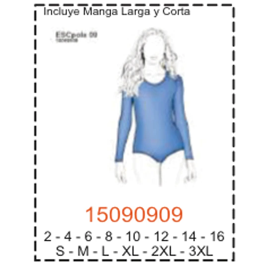MOLDE POLERAS - NIÑA - MUJER
