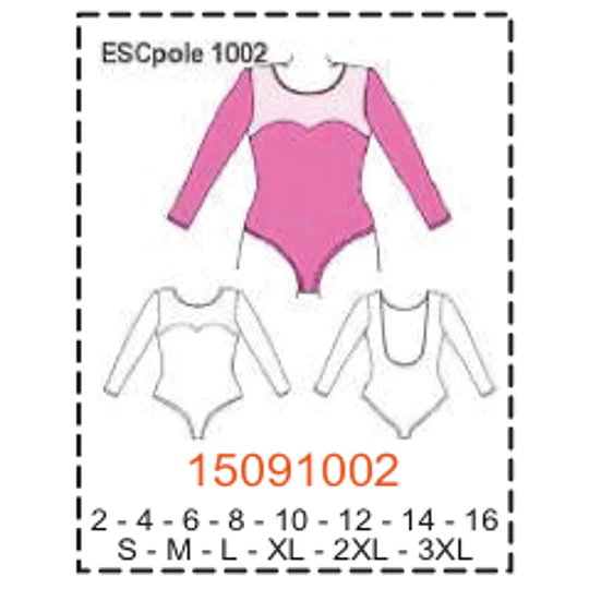 MOLDE POLERAS - NIÑA - MUJER