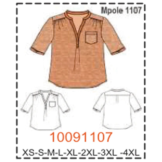 MOLDE POLERAS -  MUJER - 3