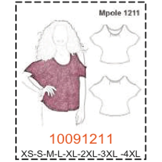 MOLDE POLERAS -  MUJER - 3