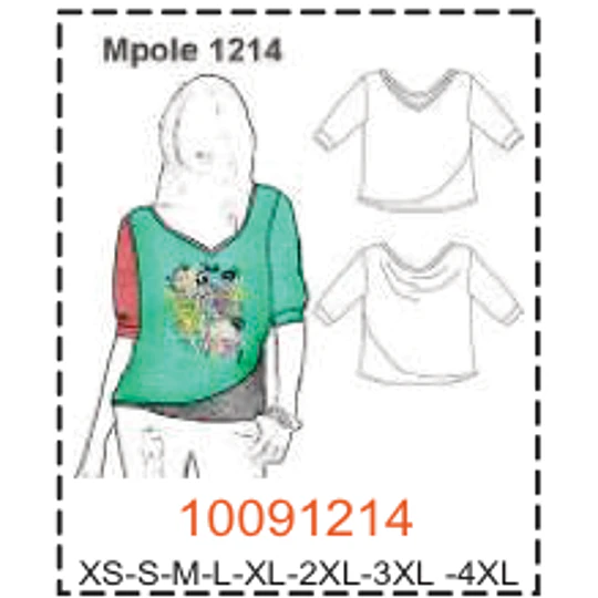 MOLDE POLERAS -  MUJER - 3