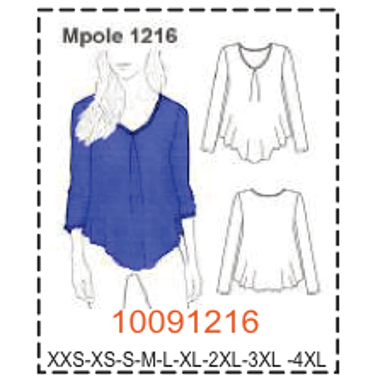 MOLDE POLERAS -  MUJER - 3
