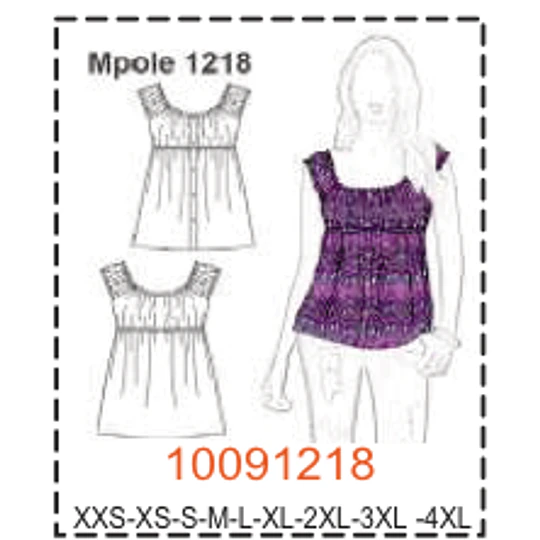 MOLDE POLERAS -  MUJER - 3
