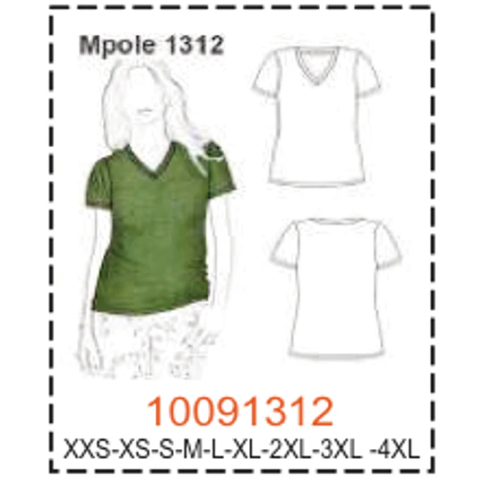 MOLDE POLERAS -  MUJER - 3