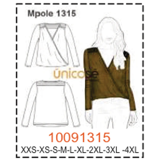 MOLDE POLERAS -  MUJER - 3