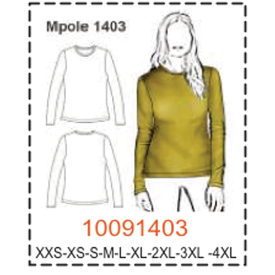 MOLDE POLERAS -  MUJER - 3