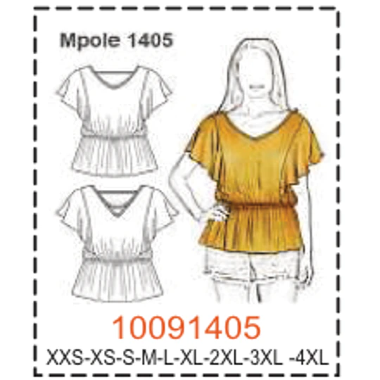 MOLDE POLERAS -  MUJER - 3
