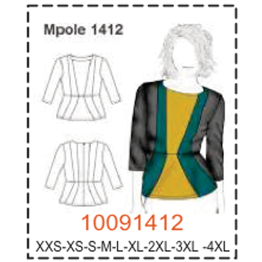 MOLDE POLERAS - MUJER - 4