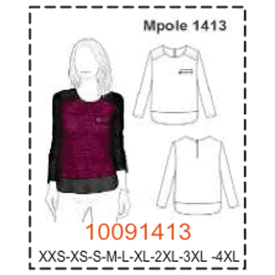 MOLDE POLERAS - MUJER - 4
