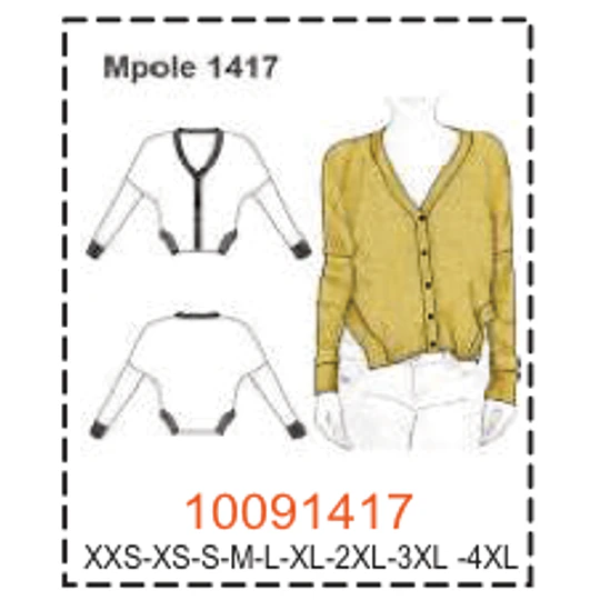 MOLDE POLERAS - MUJER - 4
