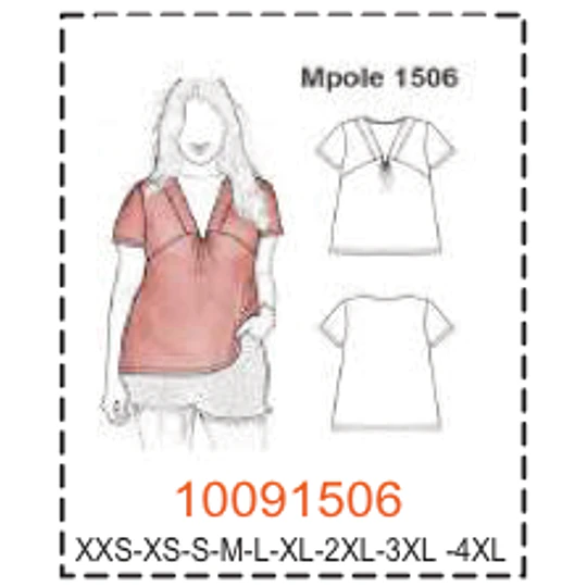 MOLDE POLERAS - MUJER - 4