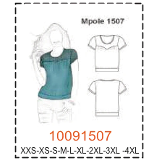 MOLDE POLERAS - MUJER - 4
