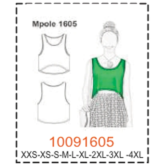 MOLDE POLERAS - MUJER - 4