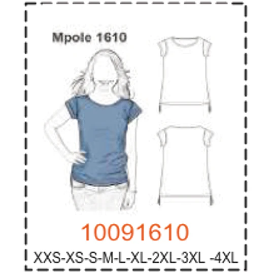MOLDE POLERAS - MUJER - 4
