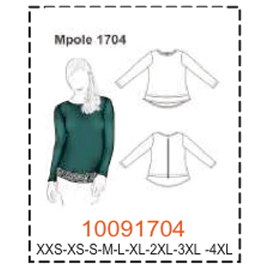 MOLDE POLERAS - MUJER - 4