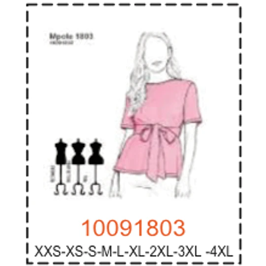 MOLDE POLERAS - MUJER - 4
