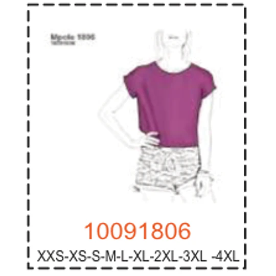 MOLDE POLERAS - MUJER - 4