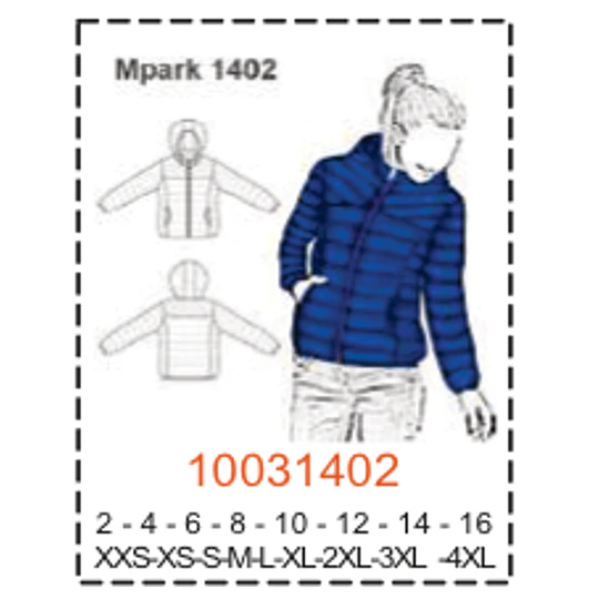 MOLDE PARKAS - NIÑA - MUJER