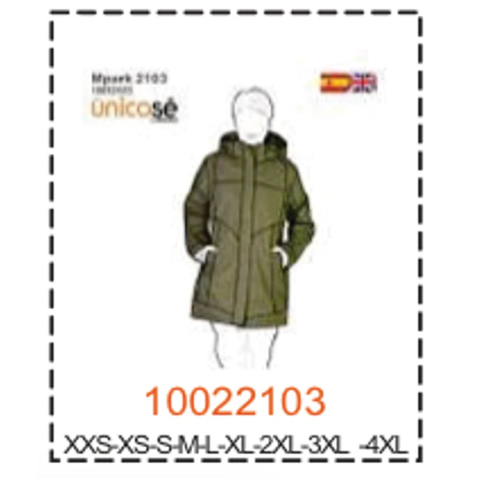 MOLDE PARKAS - MUJER