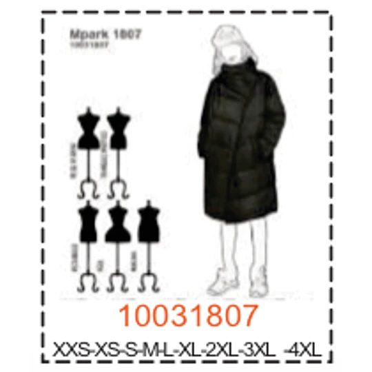 MOLDE PARKAS - MUJER