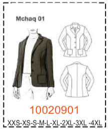 MOLDE CHAQUETAS - MUJER - 1