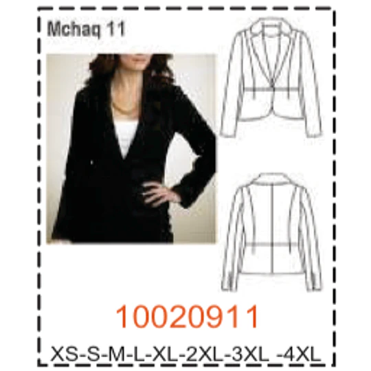 MOLDE CHAQUETAS - MUJER - 1