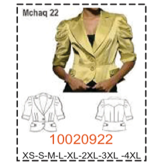 MOLDE CHAQUETAS - MUJER - 1